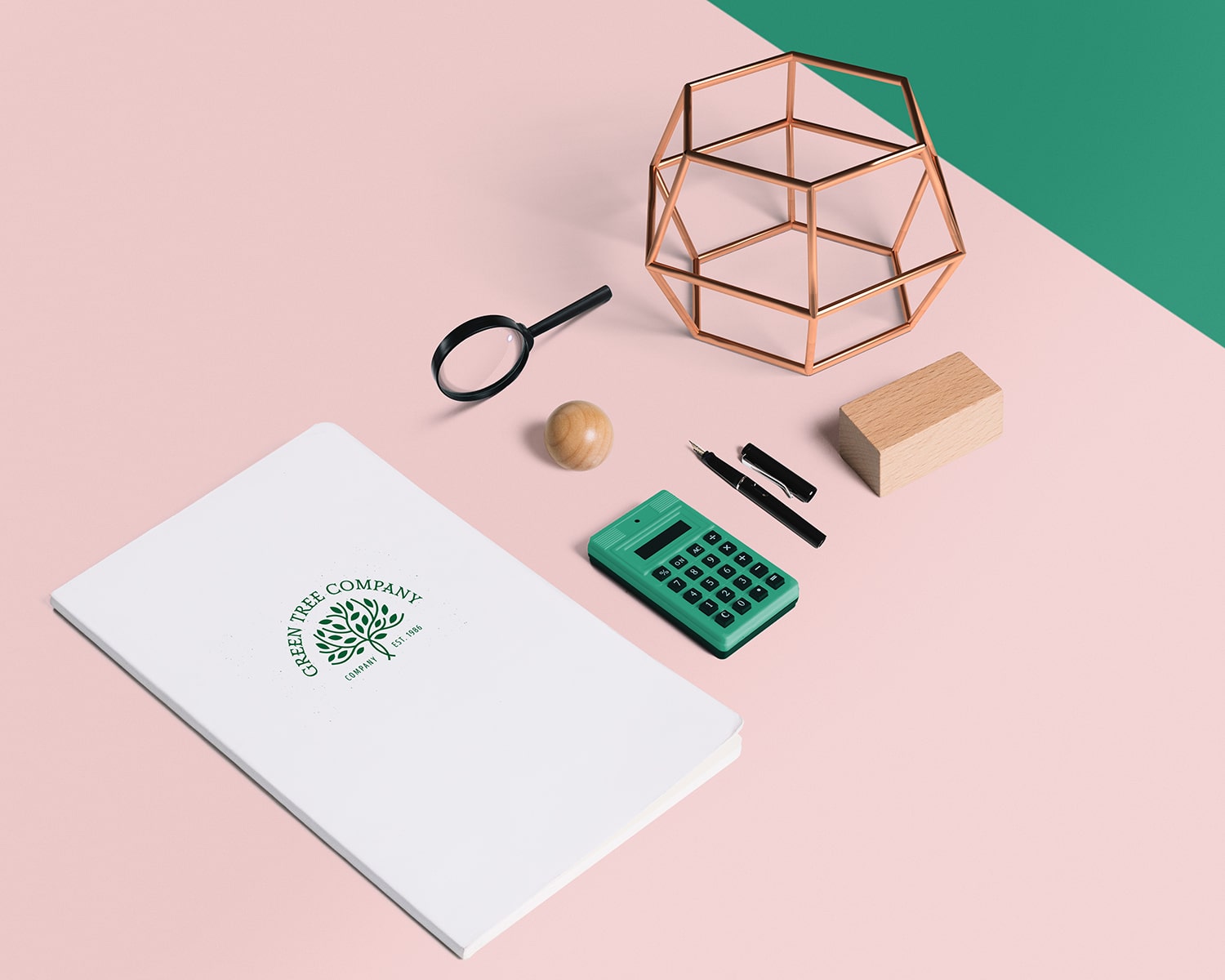 Office Supplies Mockup